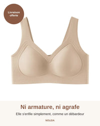 Brassière Sans Armature Femme 50 Ans NuaGel™ — Maintien Toute la Journée — M à 5XL