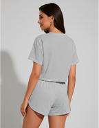 Le Cozy Set Noleia — Ensemble Crop Top & Short