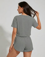 Le Cozy Set Noleia — Ensemble Crop Top & Short